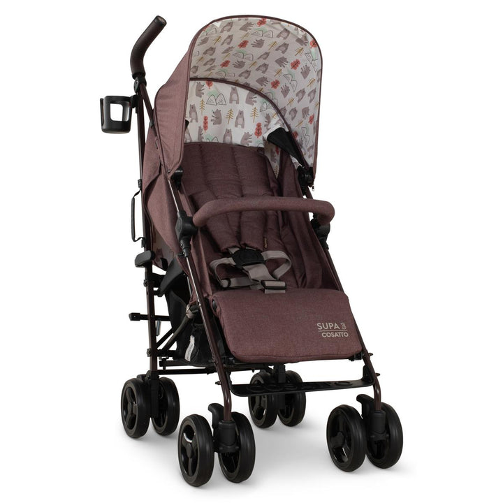 Cosatto Supa 3 Stroller with Bumper Bar, Bear Hug