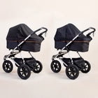 Mountain Buggy Carrycot Plus V4 Sun UV Mesh & Blackout Cover Set for Urban Jungle & Terrain