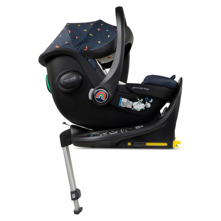 Cosatto Wow 3 Rotate Car Seat Bundle, Doodle Days