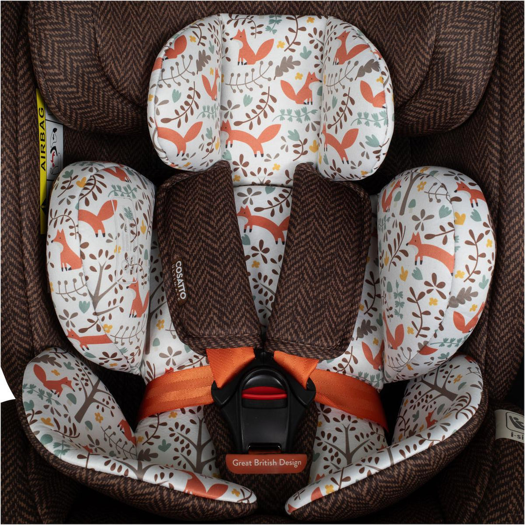 Cosatto Wow 3 All Stage Family Rotate & Recline 2 Base Bundle, Foxford Hall