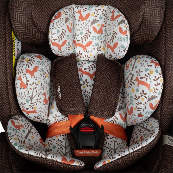 Cosatto Wow 3 All Stage Family Rotate & Recline 2 Base Bundle, Foxford Hall