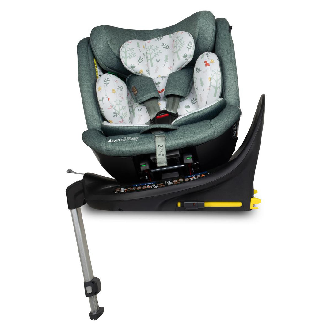 Cosatto Wow 3 All Stage Family Rotate & Recline 2 Base Bundle, Meadow