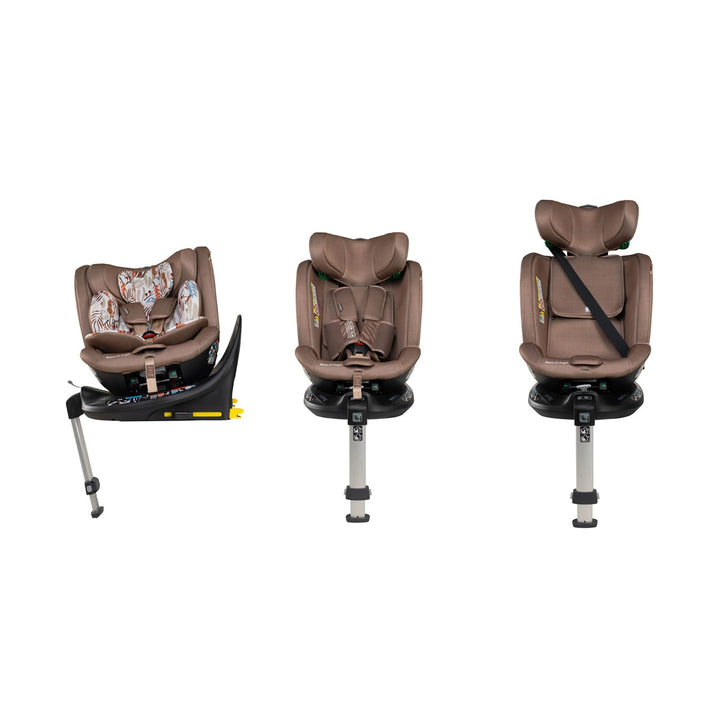 Cosatto Wow 3 Special Edition All Stage Family Rotate & Recline 2 Base Mega Bundle, Tiger Tale