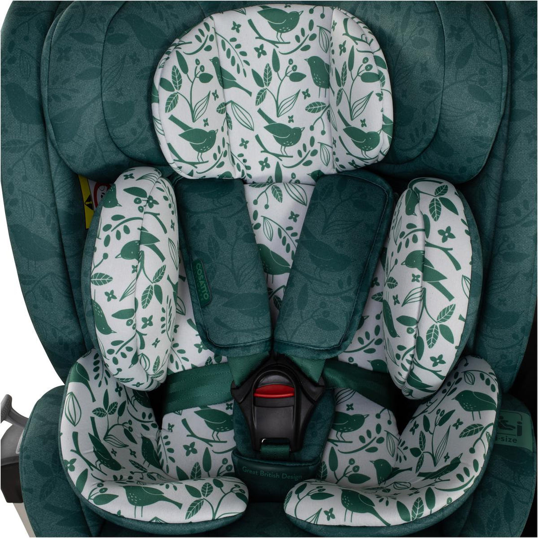Cosatto Wow 3 Special Edition All Stage Family Rotate & Recline 2 Base Mega Bundle, Wildwood