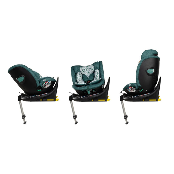 Cosatto Wow 3 Special Edition All Stage Family Rotate & Recline 2 Base Mega Bundle, Wildwood