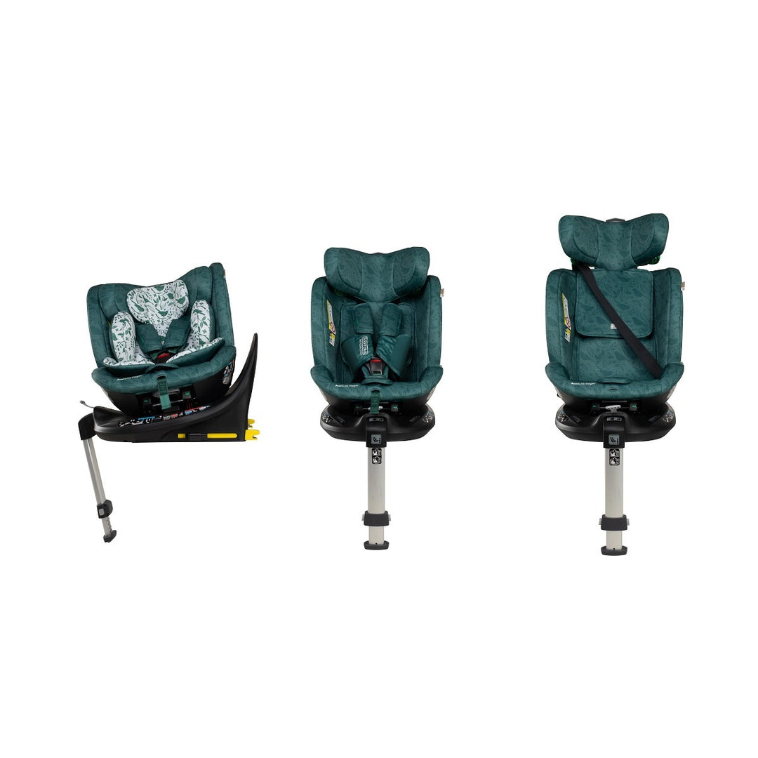 Cosatto Wow 3 Special Edition All Stage Family Rotate & Recline 2 Base Mega Bundle, Wildwood