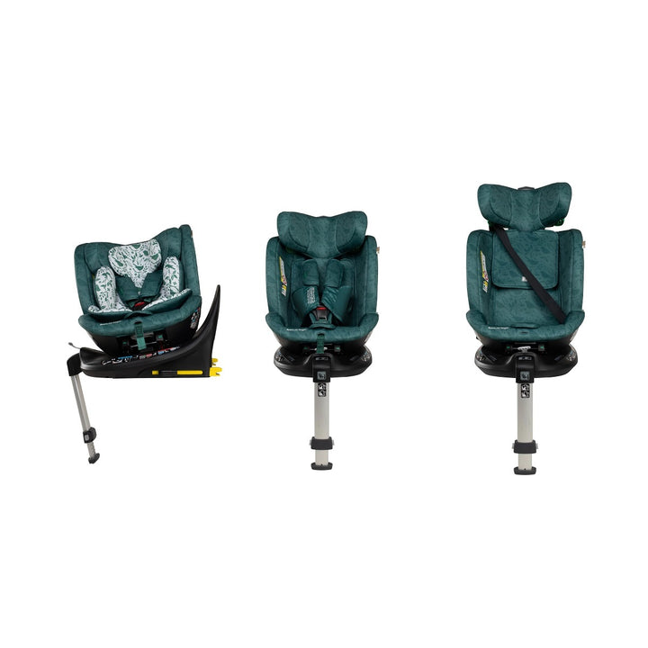 Cosatto Wow 3 Special Edition All Stage Family Rotate & Recline 2 Base Mega Bundle, Wildwood
