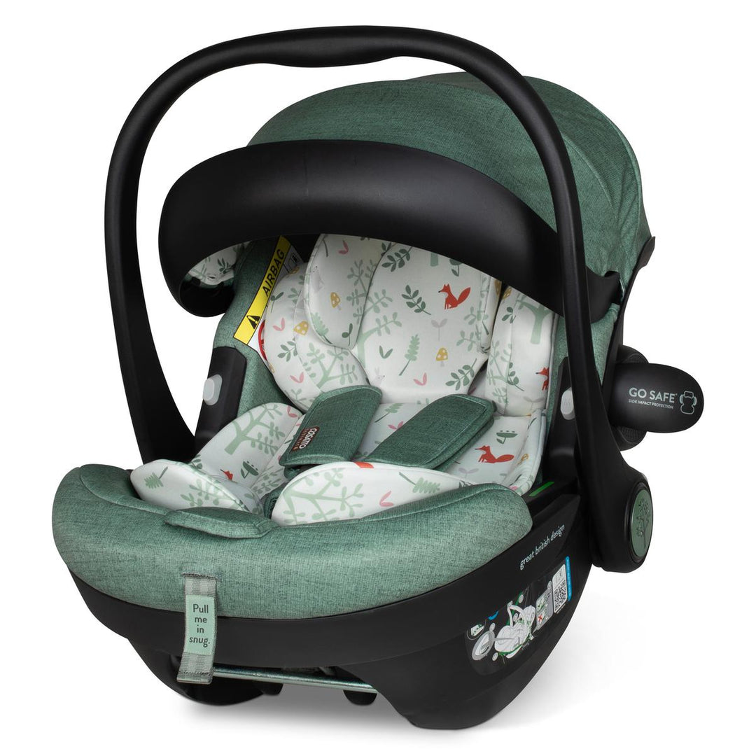 Cosatto Wow 3 Rotate Car Seat Bundle, Meadow