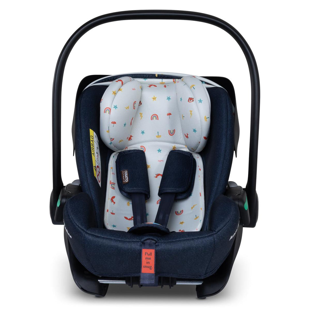 Cosatto Acorn Recline i-Size 0+ Car Seat, Doodle Days