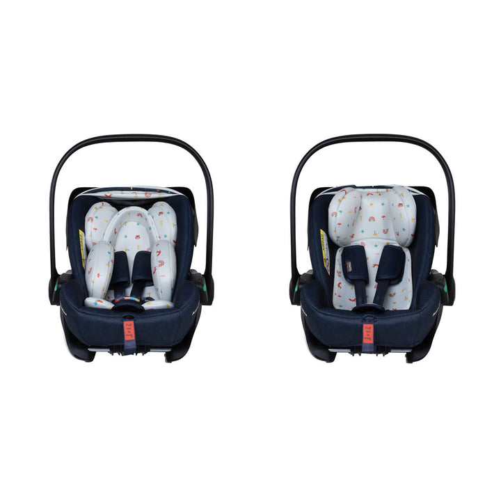 Cosatto Wow 3 Rotate & Recline Cozy Bundle, Doodle Days