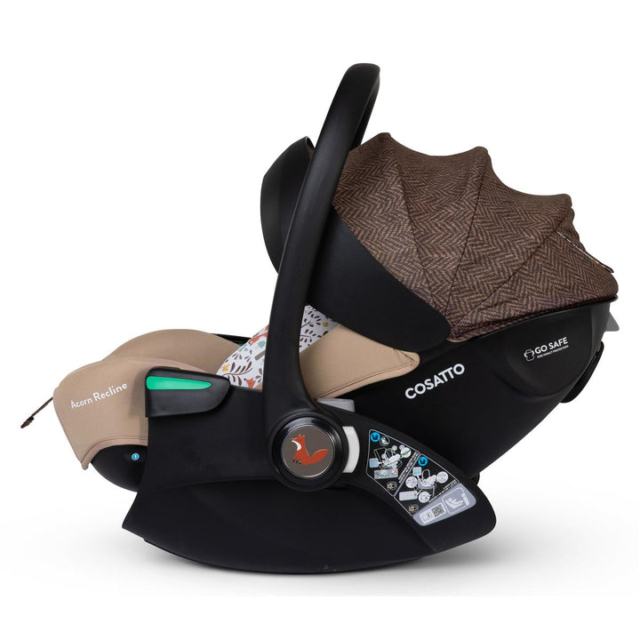 Cosatto Wow 3 Rotate & Recline Cozy Bundle, Foxford Hall