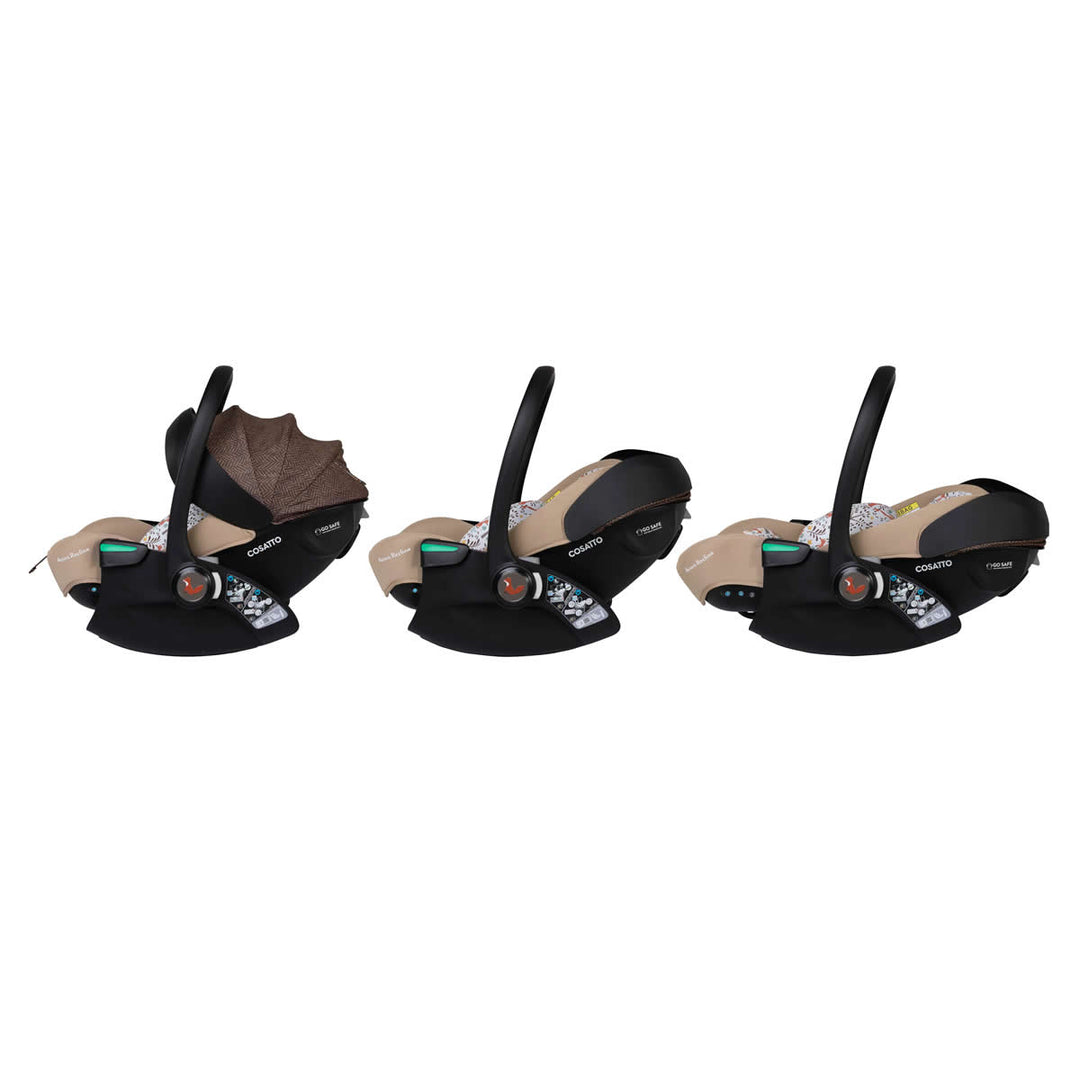 Cosatto Wow 3 Rotate & Recline Cozy Bundle, Foxford Hall