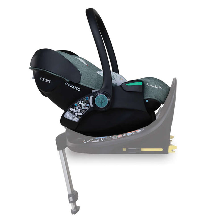 Cosatto Acorn Recline i-Size 0+ Car Seat, Meadow