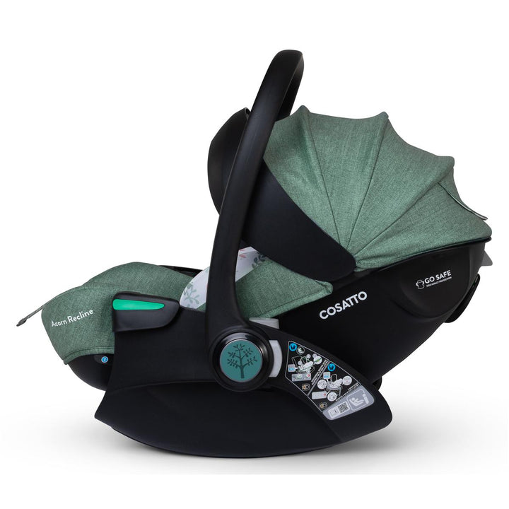 Cosatto Wow 3 All Stage Family Rotate & Recline 2 Base Bundle, Meadow