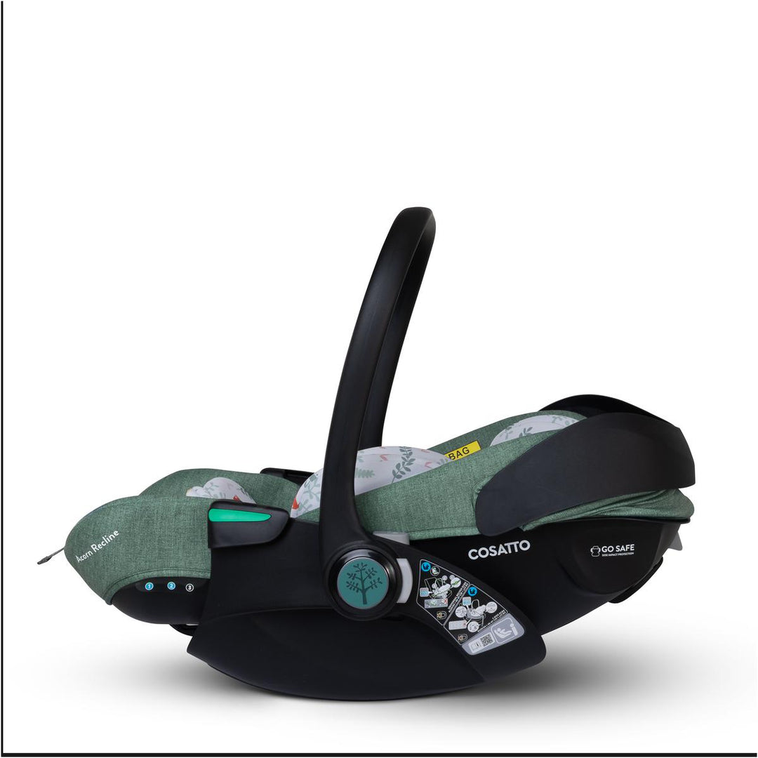 Cosatto Wow 3 All Stage Family Rotate & Recline 2 Base Bundle, Meadow