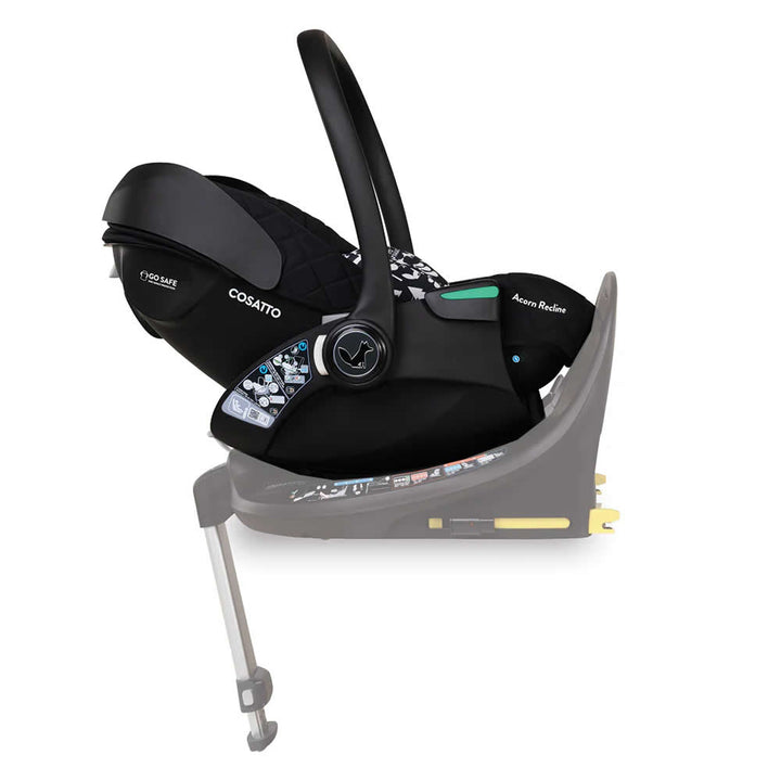 Cosatto Acorn Recline i-Size 0+ Car Seat, Silhouette