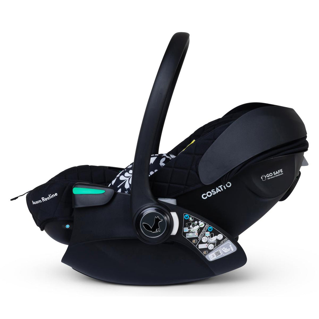 Cosatto Wow 3 All Stage Family Rotate & Recline 2 Base Bundle, Silhouette