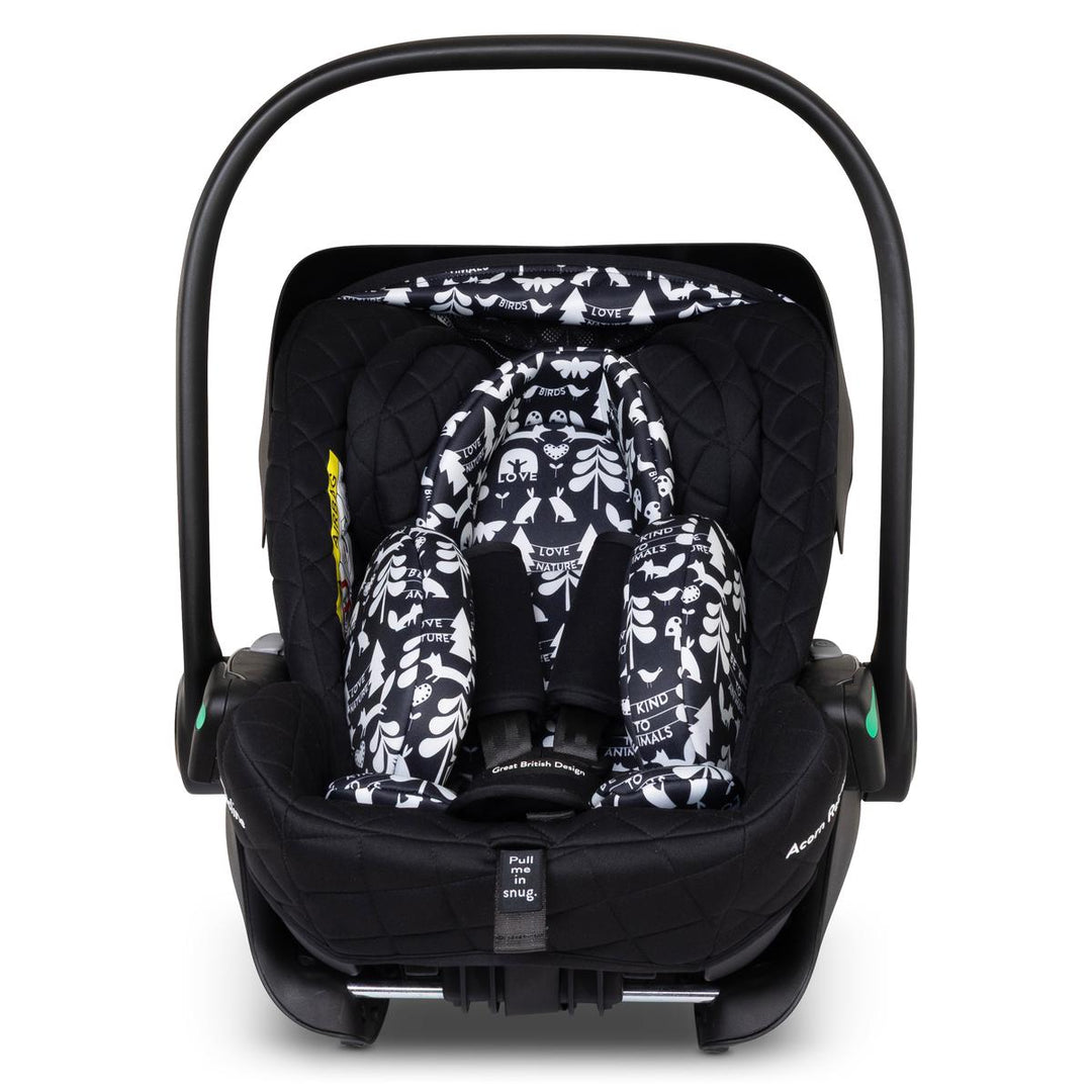 Cosatto Wow 3 Rotate & Recline Cozy Bundle, Silhouette