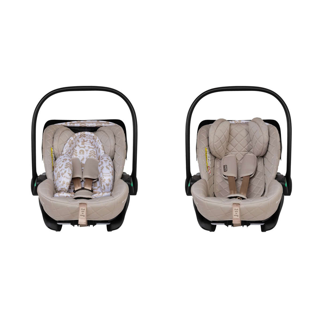Cosatto Acorn Recline i-Size 0+ Car Seat, Whisper