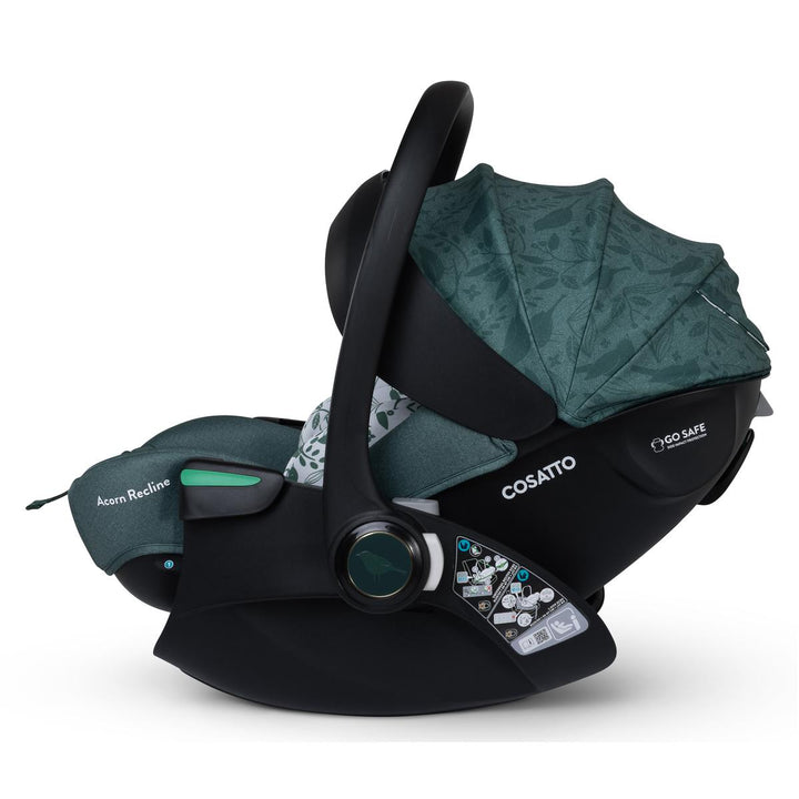 Cosatto Wow 3 Special Edition All Stage Family Rotate & Recline 2 Base Mega Bundle, Wildwood