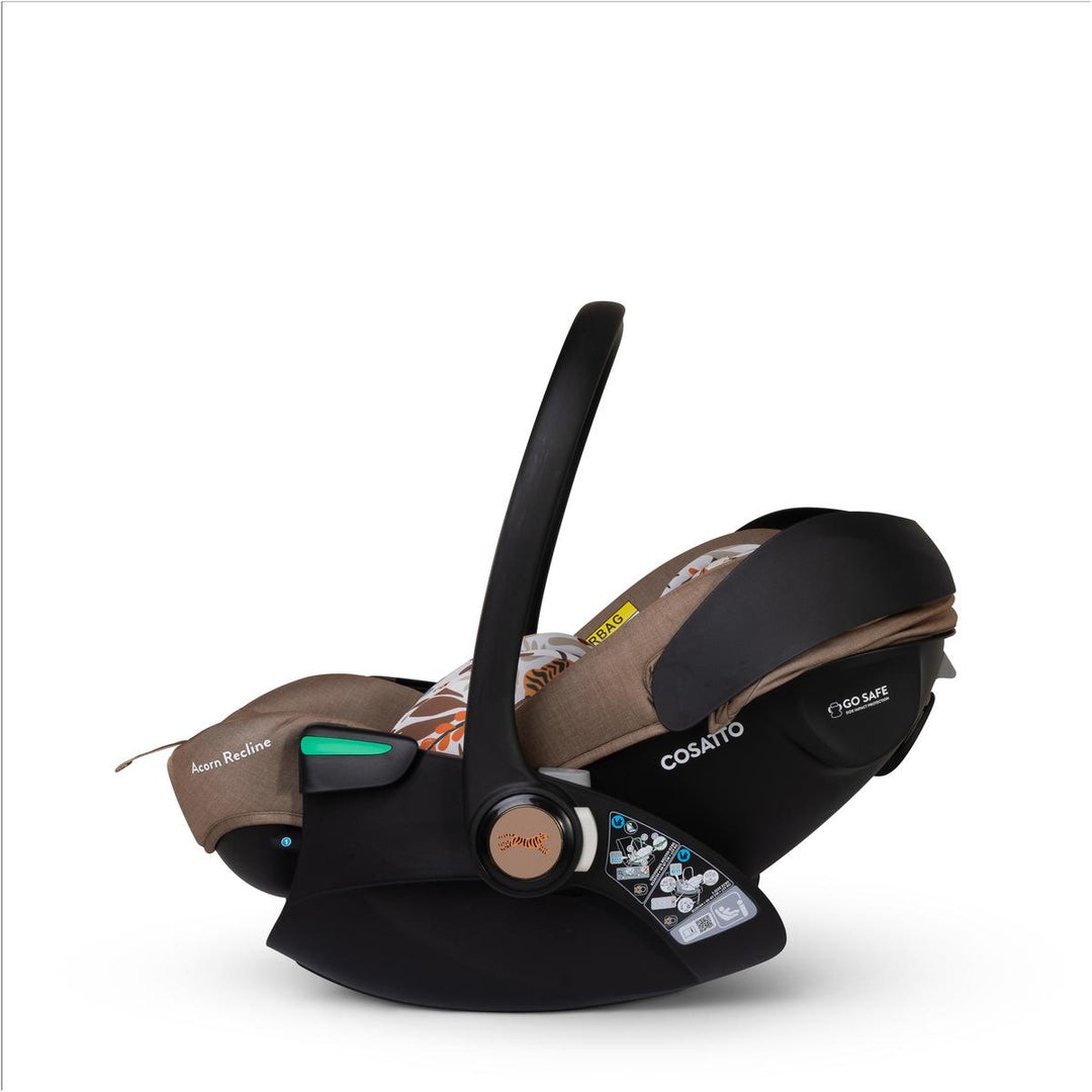 Cosatto Wow 3 Special Edition All Stage Family Rotate & Recline 2 Base Mega Bundle, Tiger Tale