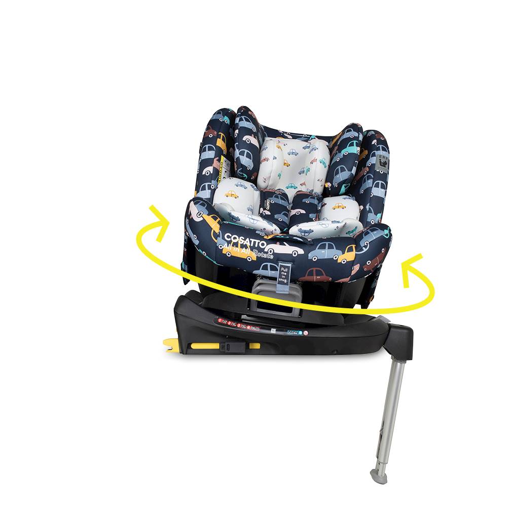 Cosatto All In All Rotate Group 0+,1,2,3 Isofix Car Seat, Beep Beep