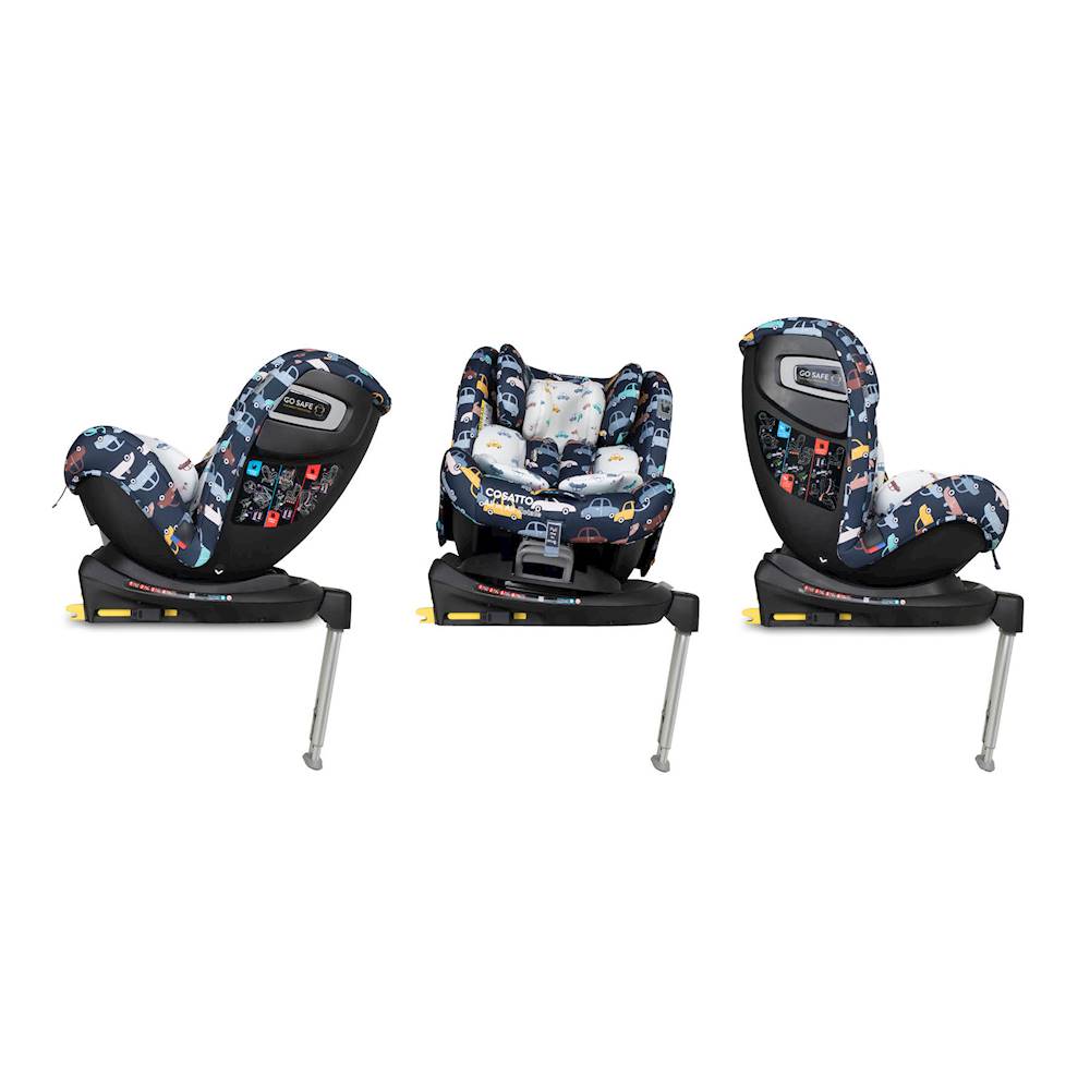 Cosatto All In All Rotate Group 0+,1,2,3 Isofix Car Seat, Beep Beep