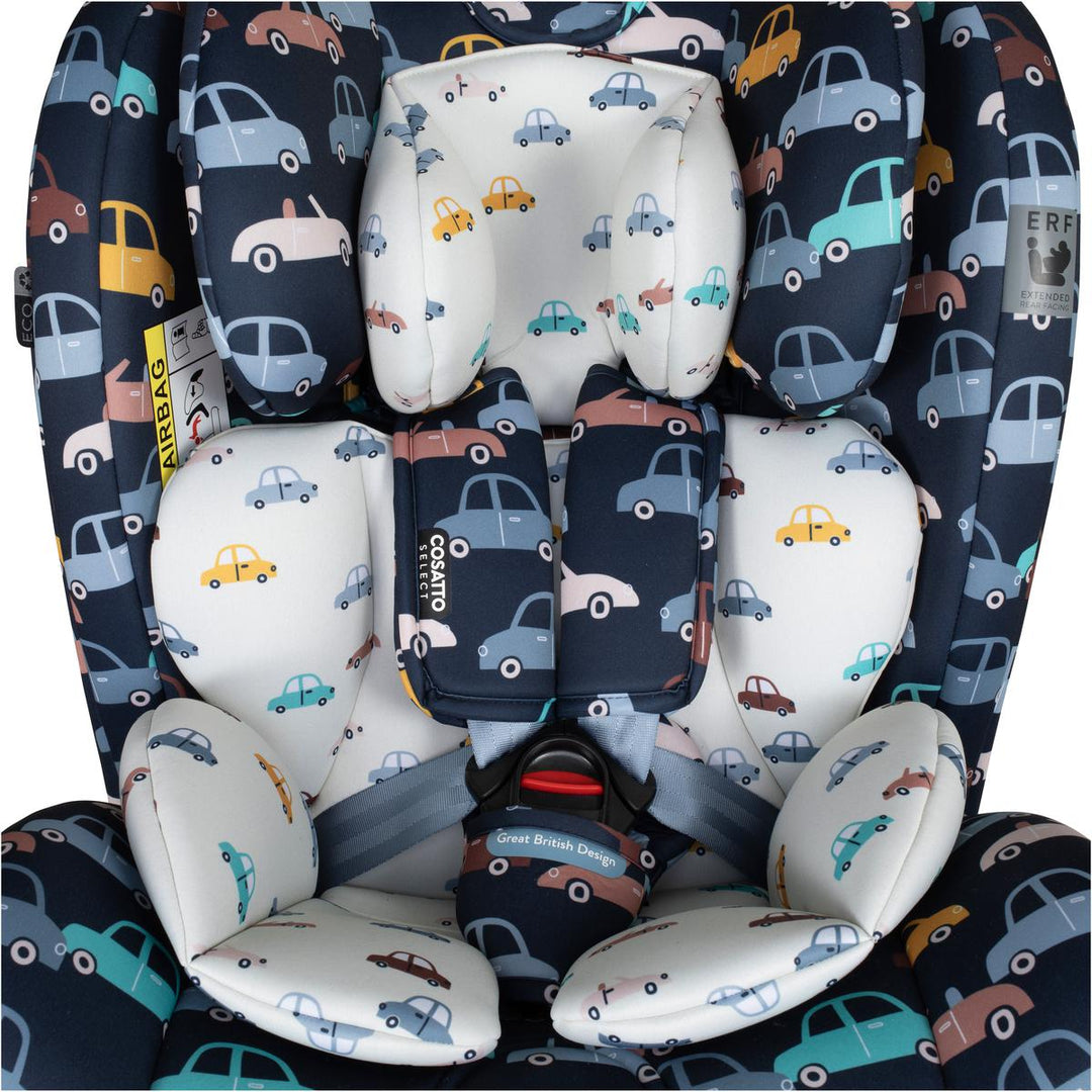 Cosatto All In All Rotate Group 0+,1,2,3 Isofix Car Seat, Beep Beep
