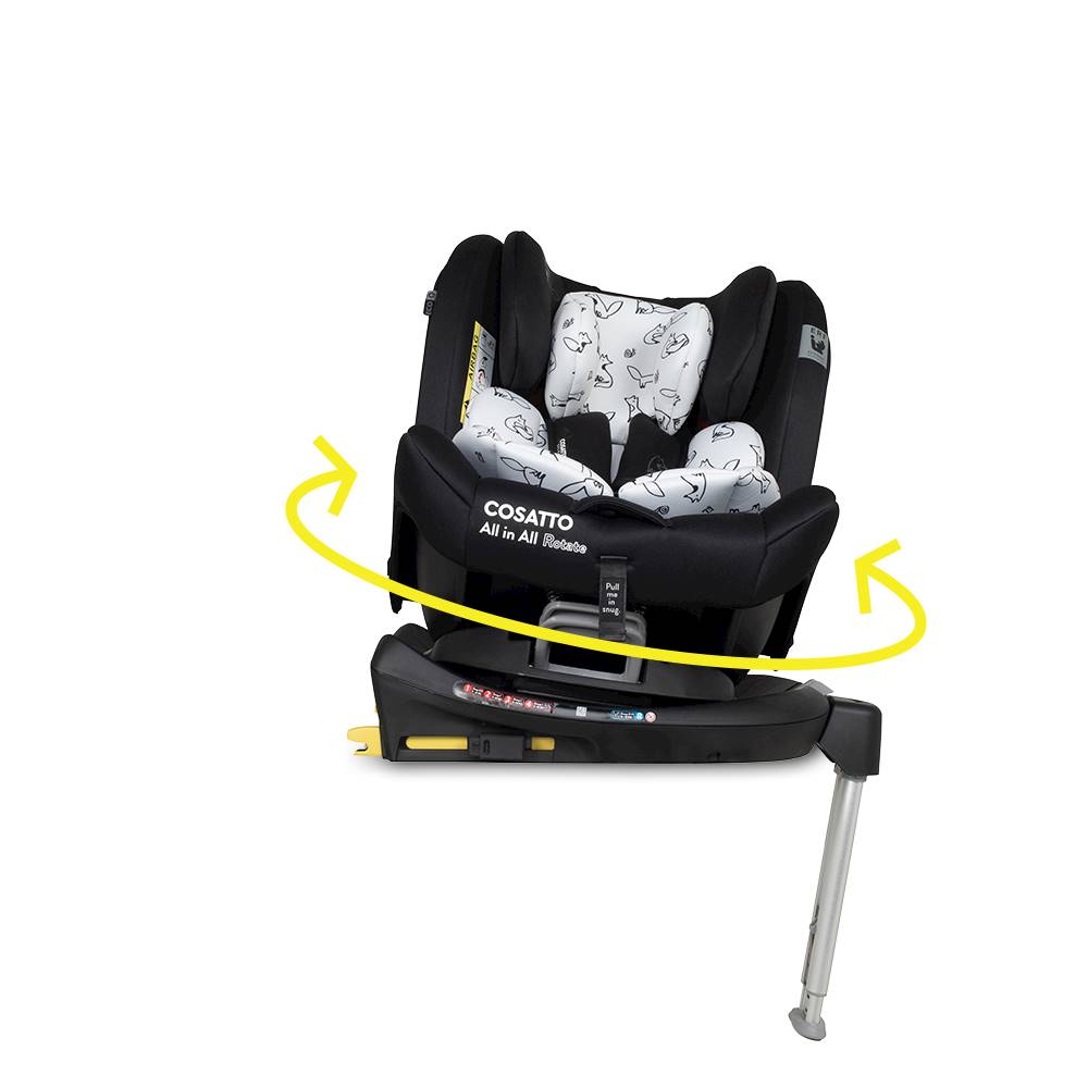 Cosatto All In All Rotate Group 0+,1,2,3 Isofix Car Seat, Foxed