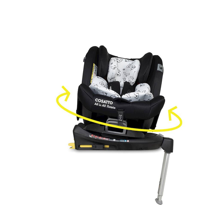 Cosatto All In All Rotate Group 0+,1,2,3 Isofix Car Seat, Foxed