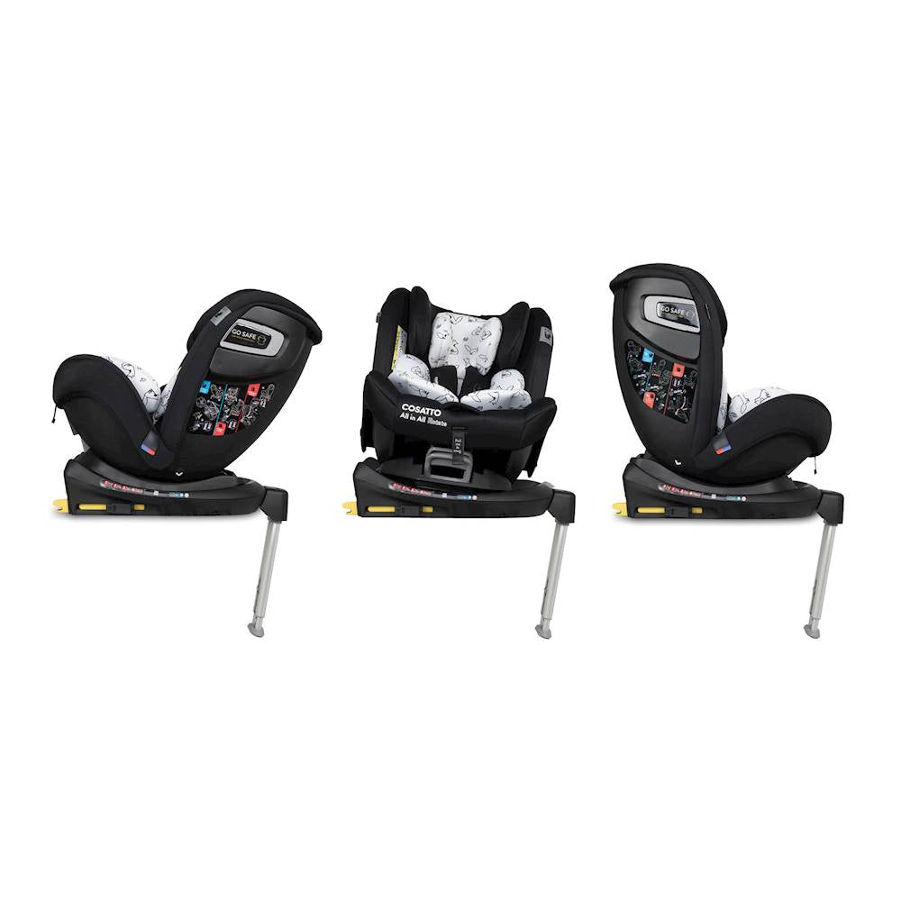 Cosatto All In All Rotate Group 0+,1,2,3 Isofix Car Seat, Foxed