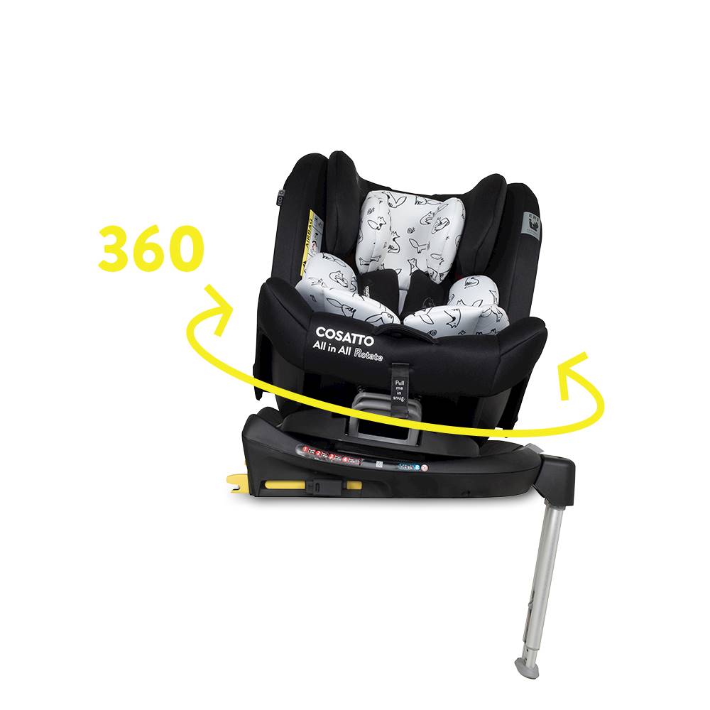 Cosatto All In All Rotate Group 0+,1,2,3 Isofix Car Seat, Foxed