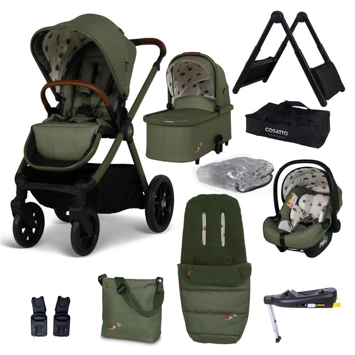 Cosatto Giggle 4 Everything Home and Travel Bundle, Hoglet