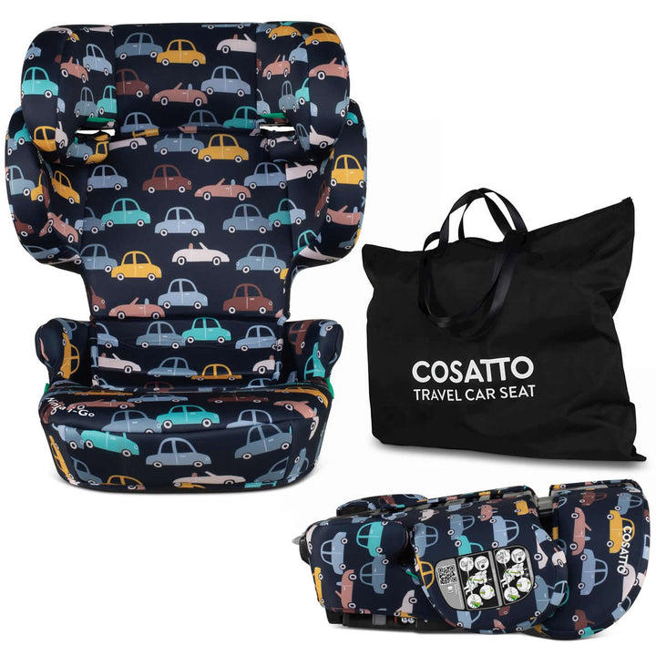 Cosatto Ninja i-Go R129 Travel Car Seat, Beep Beep