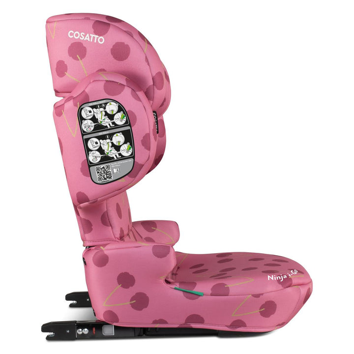 Cosatto Ninja i-Go R129 Travel Car Seat, Cherry Pie