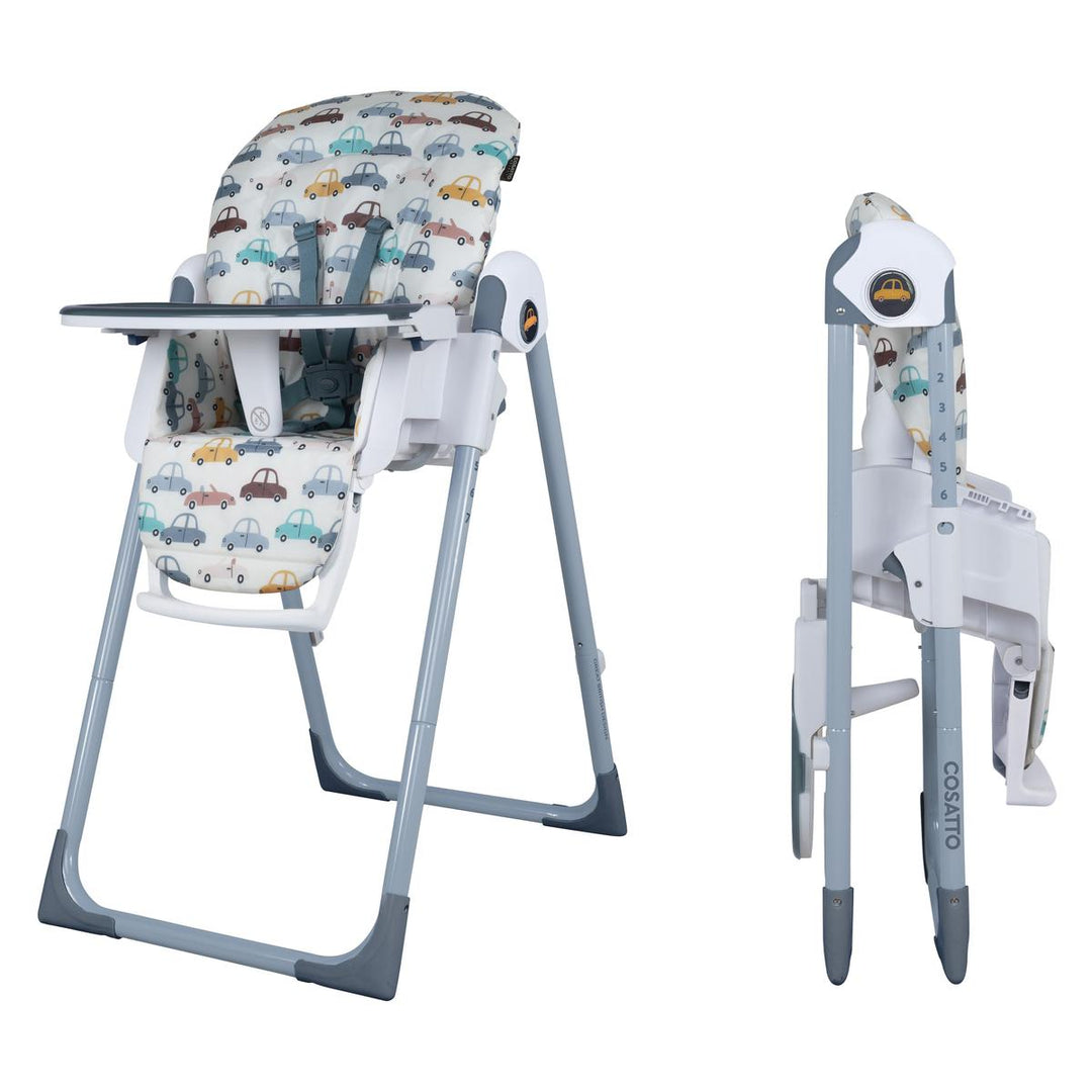 Cosatto Pip 0+ Highchair, Beep Beep