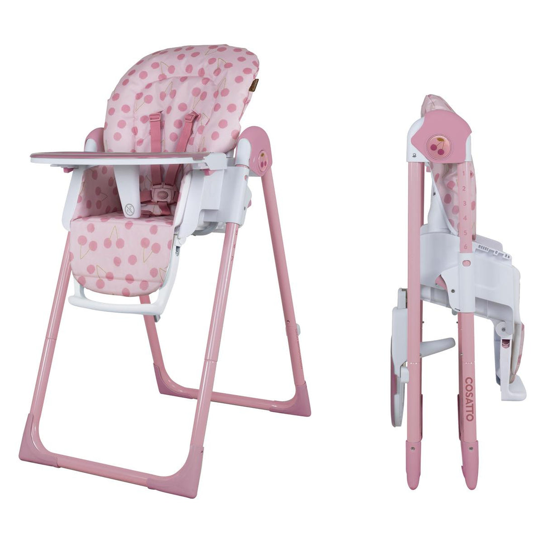 Cosatto Pip 0+ Highchair, Cherry Pie