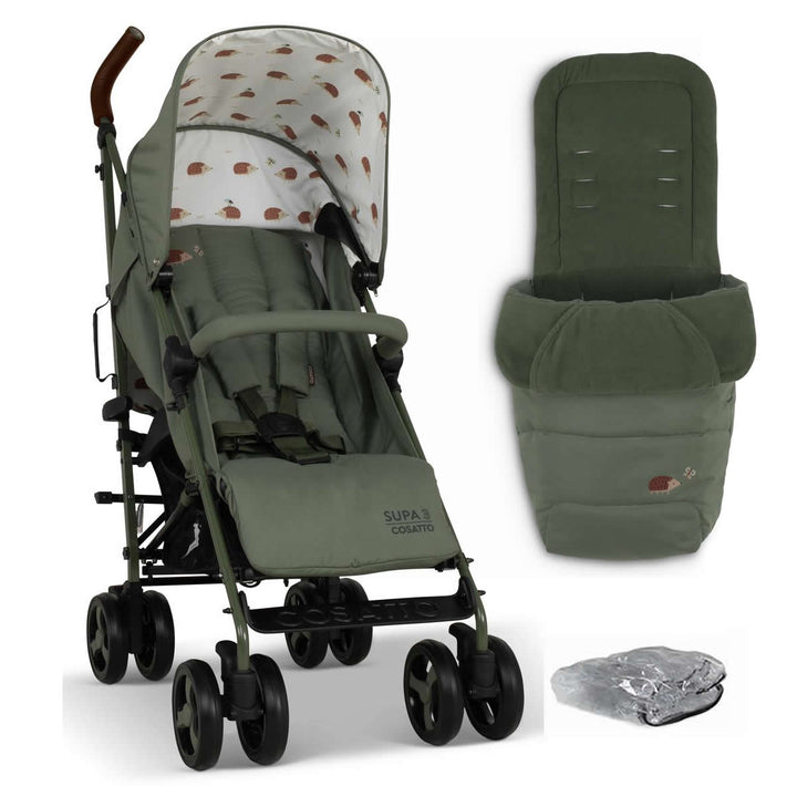 Cosatto Supa 3 Stroller with Bumper Bar, Hoglet