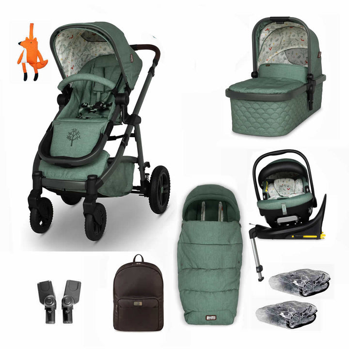 Cosatto Wow 3 Rotating Everything Bundle, Meadow