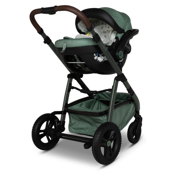 Cosatto Wow 3 Rotate Car Seat Bundle, Meadow
