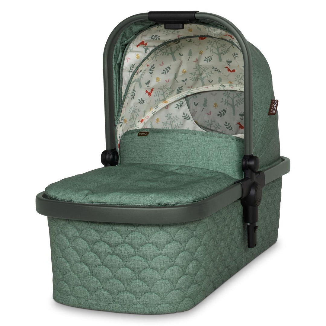Cosatto Wow 3 All Stage Family Rotate & Recline 2 Base Bundle, Meadow
