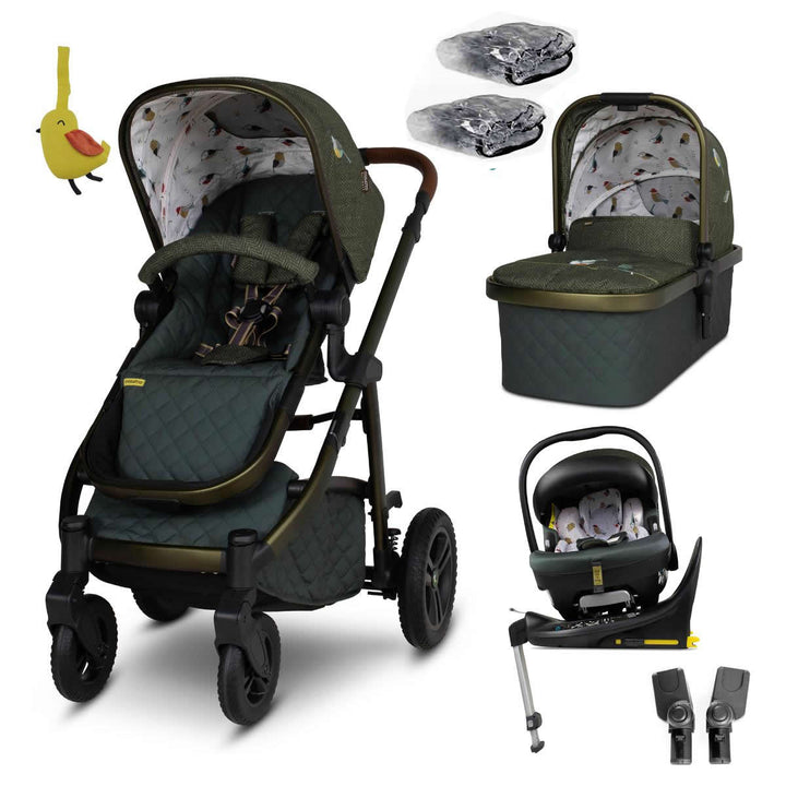 Cosatto Wow 3 Rotate Car Seat Bundle, Bureau
