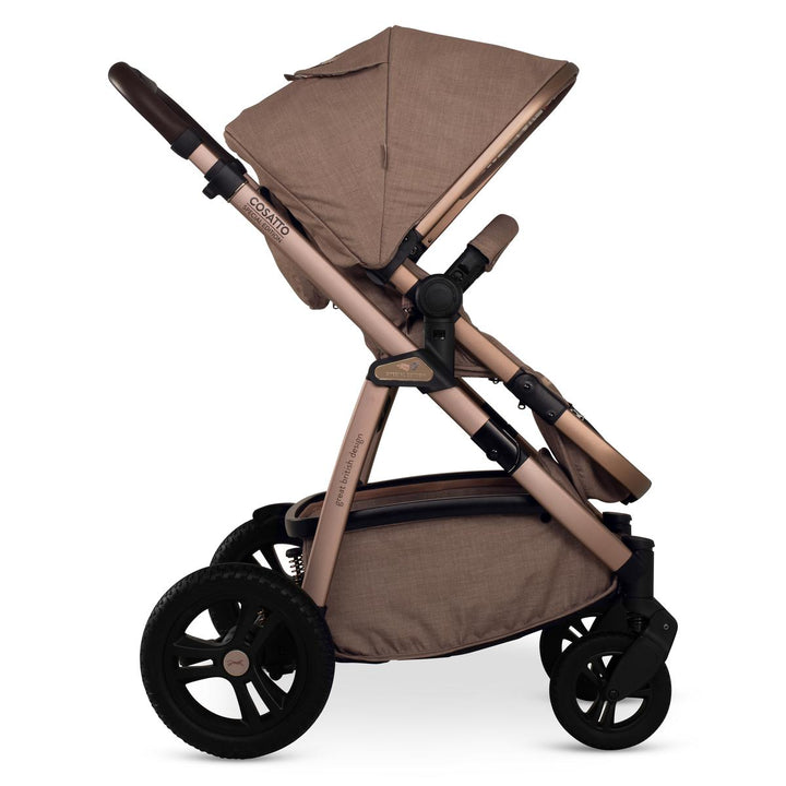 Cosatto Wow 3 Special Edition All Stage Family Rotate & Recline 2 Base Mega Bundle, Tiger Tale