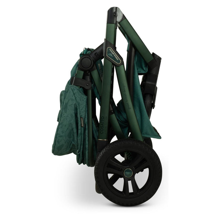 Cosatto Wow 3 Special Edition All Stage Family Rotate & Recline 2 Base Mega Bundle, Wildwood