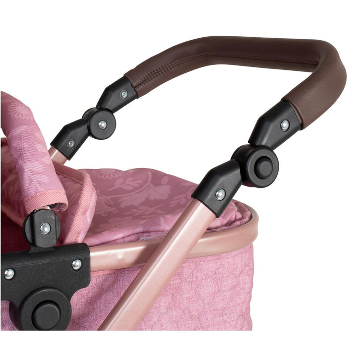 Cosatto Wow 3 in 1 Dolls Pram and Car Seat Travel System Bundle, Camille