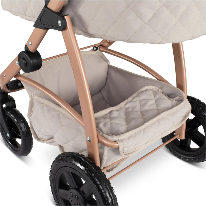 Cosatto Wow 3 in 1 Dolls Pram and Car Seat Travel System Bundle, Whisper