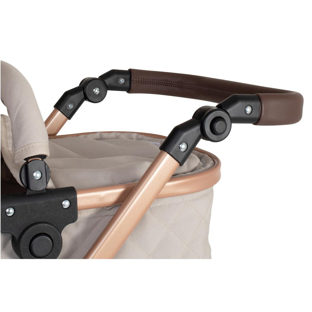 Cosatto Wow 3 in 1 Dolls Pram and Car Seat Travel System Bundle, Whisper