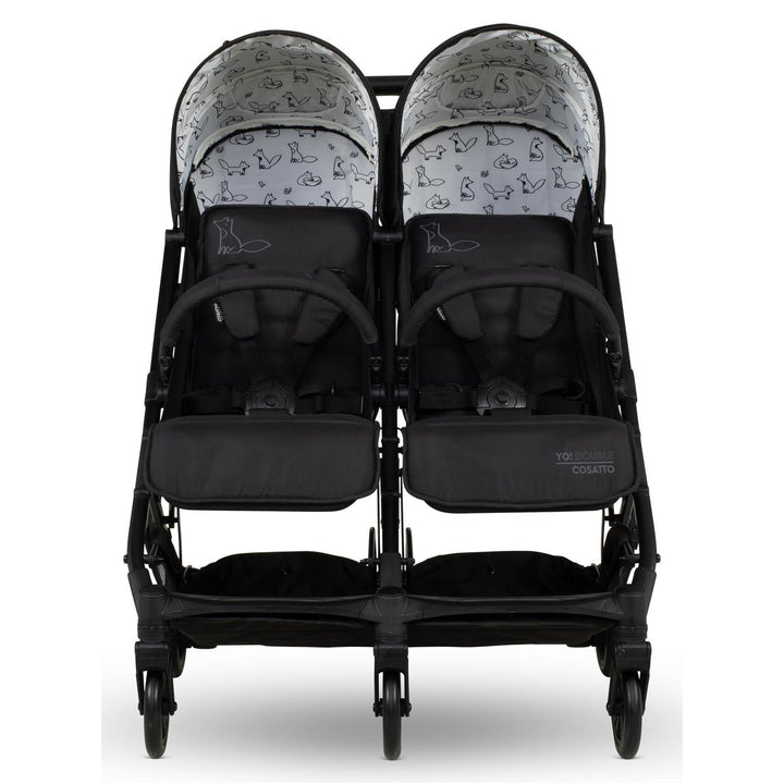 Cosatto Yo Double Twin Stroller, Foxed