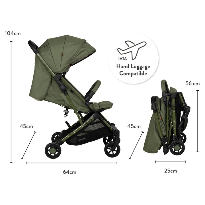 Cosatto Yo! Compact Stroller - Hoglet