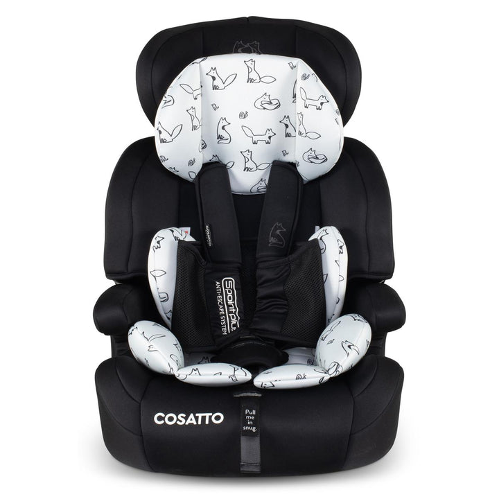 Cosatto Zoomi Group 123 Anti-Escape Car Seat, Foxed